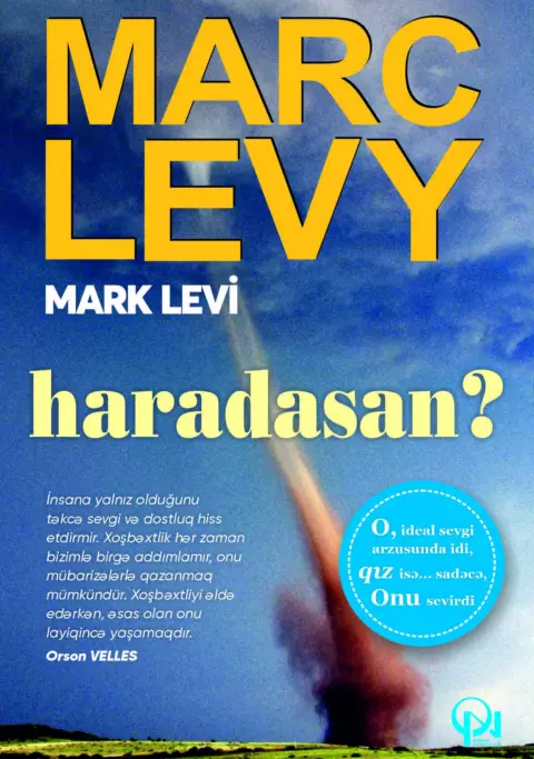 An image of a product called Dil: Azərbaycanca  Muellif: Mark Levy  Janr: Ədəbiyyat  Marka: Qanun Nəşriyyatı