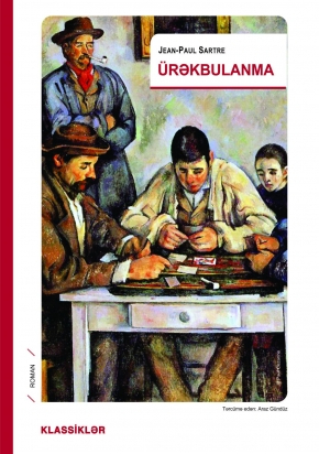 An image of a product called Dil: Azərbaycan  Muellif: JeanPaul Sartre  Janr: Ədəbiyyat  Marka: Qanun Nəşriyyatı