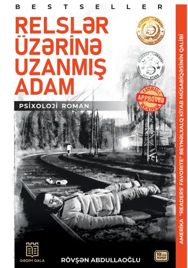An image of a product called Relslər üzərinə uzanmış adam ( Rövşən Abdullaoğlu )