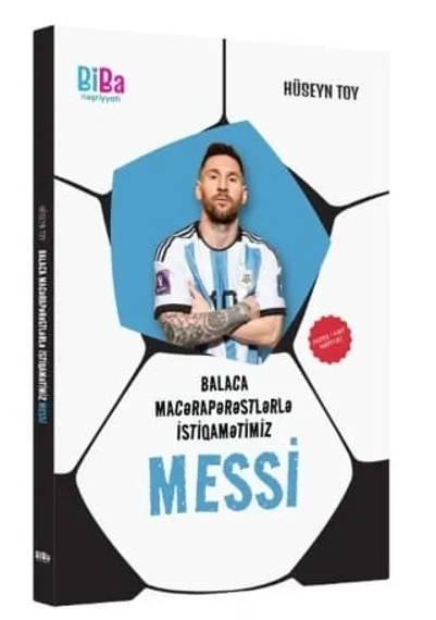 An image of a product called Balaca macərapərəstlərlə istiqamətimiz Messi