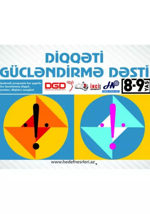 Diqqət Gücləndirmə dəsti 8-9 yaş