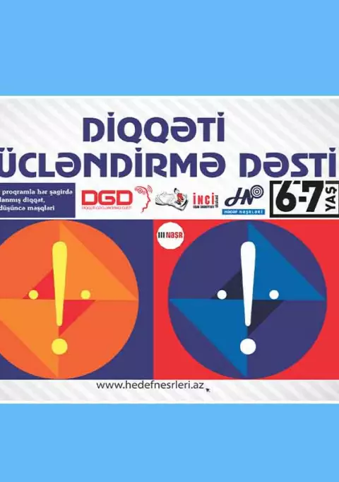 Diqqət gücləndirmə dəsti 6-7 yaş
