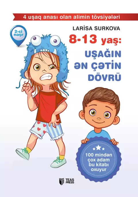 An image of a product called 8-13 yaş: Uşağın ən çətin dövrü