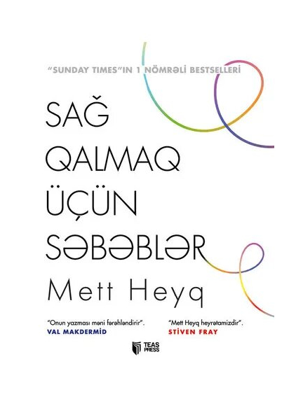 An image of a product called Dil: Azərbaycanca  Muellif: Mett Heyq  Janr: Biznes  Fərdi inkişaf  Motivasiya  Marka: Teas Press